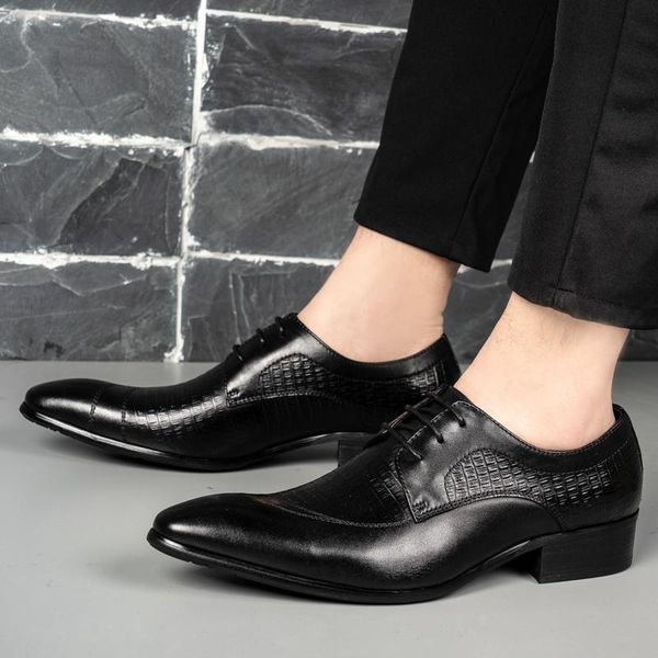 dress shoes pjcmg fashion men oxford black lace-up pointed toe solid office genuine leather size 38-44 wedding male
dress shoes pjcmg fashion men oxford black lace-up pointed toe solid office genuine leather size 38-44 wedding male