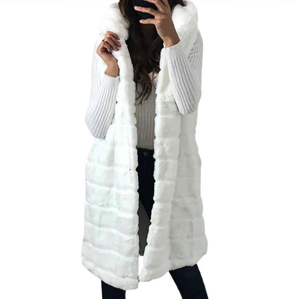 women's fur & faux winter sleeveless women vest coat luxury warm vests coats tide womens chic hooded lady overcoat gilet fourrure, Black
women's fur & faux winter sleeveless women vest coat luxury warm vests coats tide womens chic hooded lady overcoat gilet fourrure, Black