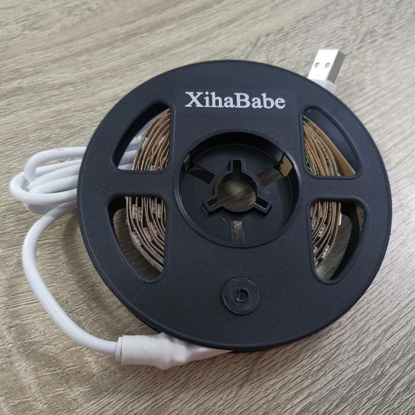 xihababe led strip light with rgb remote control usb dc12v for tv deskscreen backlight diode tape strips
xihababe led strip light with rgb remote control usb dc12v for tv deskscreen backlight diode tape strips