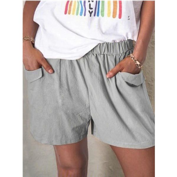 women's shorts casual women solid color elastic waist drawstring pockets wide leg fashion loose short daily commute wear ladies clothes, White;black
women's shorts casual women solid color elastic waist drawstring pockets wide leg fashion loose short daily commute wear ladies clothes, White;black