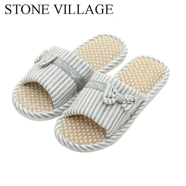 slippers stone village summer striped butterfly-knot cotton flax lovers men women indoor home shoes, Black
slippers stone village summer striped butterfly-knot cotton flax lovers men women indoor home shoes, Black