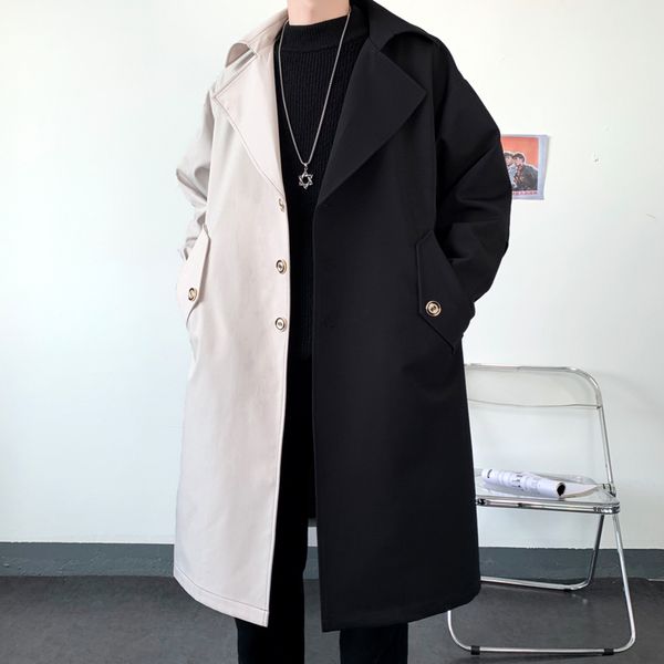 men's jackets jacke long trench coat oversized patchwork windbreaker big pocket fashion overcoat 7lt3, Black;brown
men's jackets jacke long trench coat oversized patchwork windbreaker big pocket fashion overcoat 7lt3, Black;brown