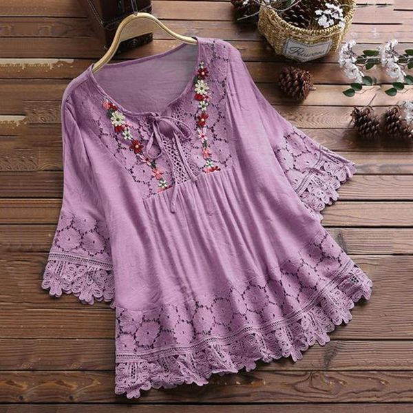 women's t-shirt 40# elegant lace patchwork women vintage floral bow v-neck half sleeve tie up oversized t shirts ropa mujer, White
women's t-shirt 40# elegant lace patchwork women vintage floral bow v-neck half sleeve tie up oversized t shirts ropa mujer, White