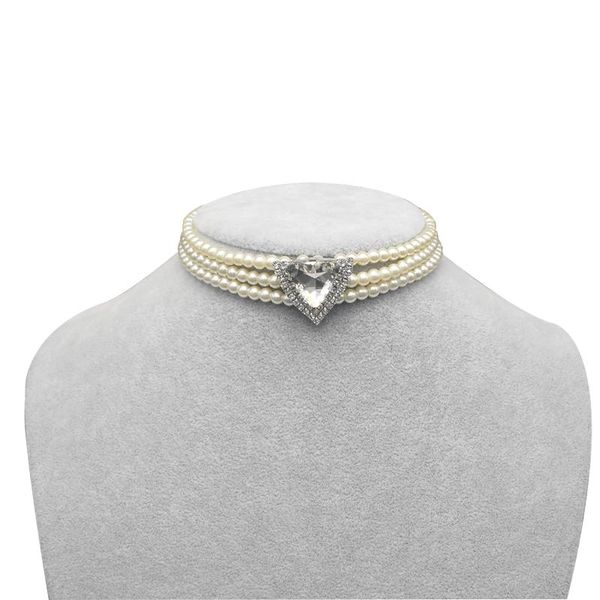 round imitation pearl choker necklace multi strands 20s flapper accessories for gatsby themed party chokers, Golden;silver
round imitation pearl choker necklace multi strands 20s flapper accessories for gatsby themed party chokers, Golden;silver