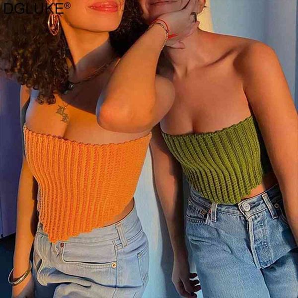 knited tube women strapless backless crop summer spring fashion cross bandage corset streetwear, White
knited tube women strapless backless crop summer spring fashion cross bandage corset streetwear, White