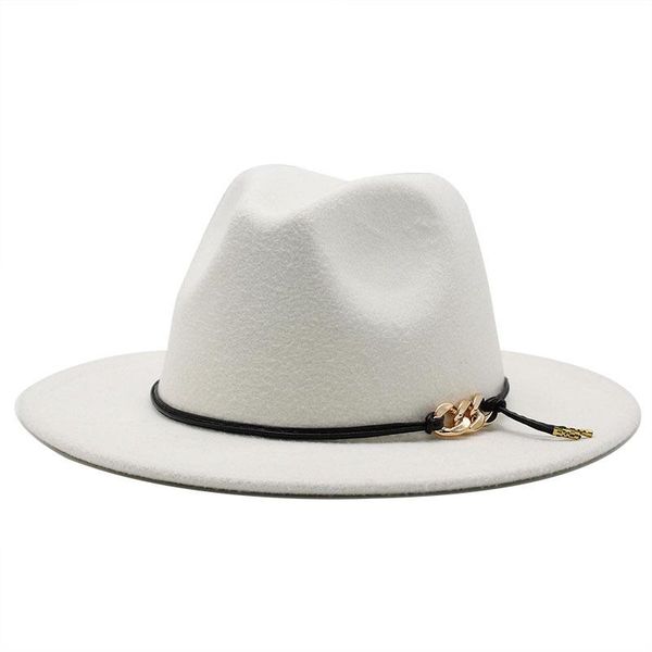 wide brim hats men women white fedora hat wool felt panama with belt buckle jazz trilby cap black/white formal chapeau femme, Blue;gray
wide brim hats men women white fedora hat wool felt panama with belt buckle jazz trilby cap black/white formal chapeau femme, Blue;gray