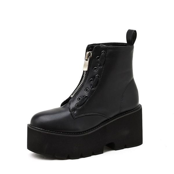 boots women motorcycle shoes platforms wedges female zip leather oxford woman high heels ljb261, Black
boots women motorcycle shoes platforms wedges female zip leather oxford woman high heels ljb261, Black