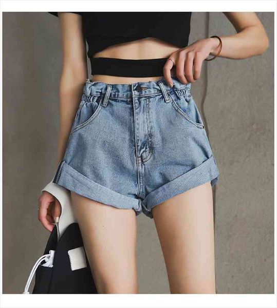womens denim shorts women elastic waist vintage high waist shorts female jean summer white, White;black
womens denim shorts women elastic waist vintage high waist shorts female jean summer white, White;black