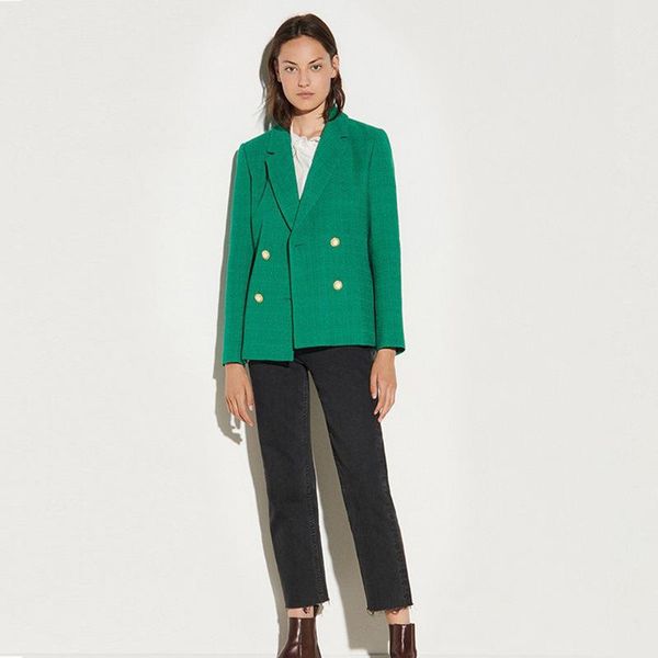 women's suits & blazers jackets for women 2021zaraing pure color casual jacket female coat padded winter sets parka chic, White;black
women's suits & blazers jackets for women 2021zaraing pure color casual jacket female coat padded winter sets parka chic, White;black