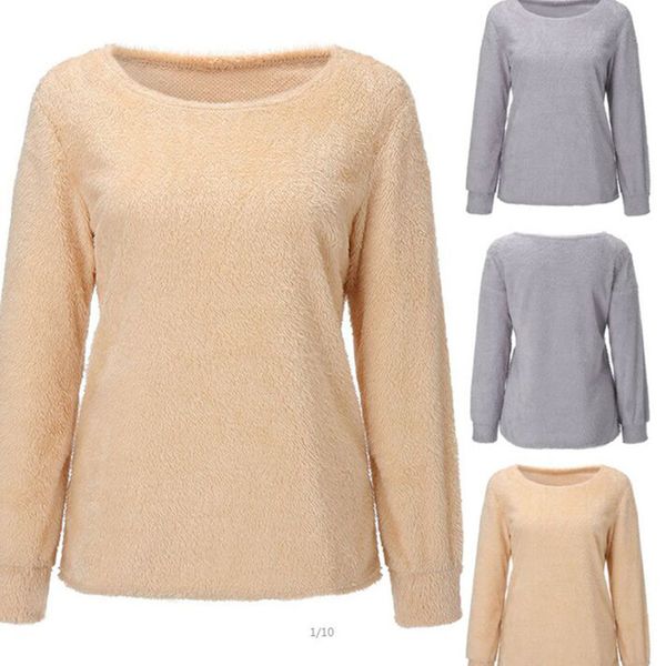 women's thermal underwear autumn and winter long sleeve plush sweater warm round ne coat, Black;pink
women's thermal underwear autumn and winter long sleeve plush sweater warm round ne coat, Black;pink