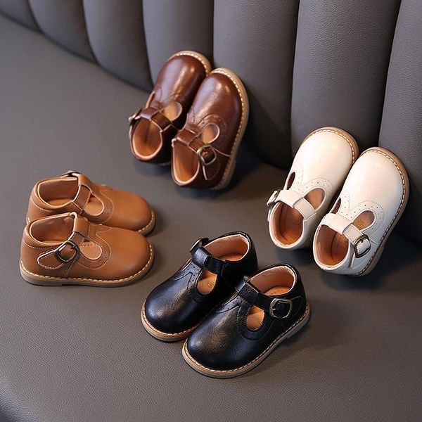 flat shoes girl princess british style one year old baby walking soft sole little spring and autumn for girls, Black;grey
flat shoes girl princess british style one year old baby walking soft sole little spring and autumn for girls, Black;grey