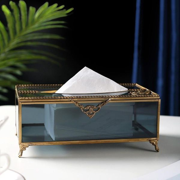 tissue boxes & napkins box brass glass napkin retro decorative ornaments home decoration deskstorage european
tissue boxes & napkins box brass glass napkin retro decorative ornaments home decoration deskstorage european