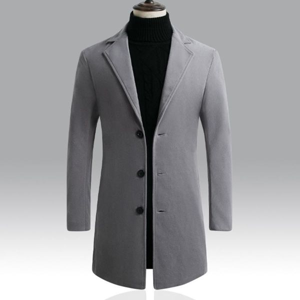 Men's Trench Coats High Quality Long Business Casual Cardigan Jacket Solid Color Windbreaker Wool Coat Winter Warm, Tan;black
Men's Trench Coats High Quality Long Business Casual Cardigan Jacket Solid Color Windbreaker Wool Coat Winter Warm, Tan;black
