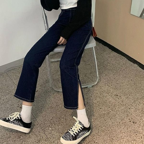 jeans women spring cozy female straight split denim trouser fashion korean streetstyle casual ulzzang pocket mujer de moda daily women', Blue
jeans women spring cozy female straight split denim trouser fashion korean streetstyle casual ulzzang pocket mujer de moda daily women', Blue