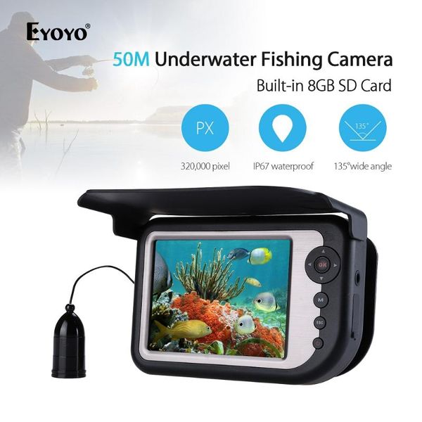 fish finder eyoyo lq-dr 50m 5" infrared underwater fishing camera 8gb dvr fishfinder lcd monitor 3x digital zoom 15000mah battery
fish finder eyoyo lq-dr 50m 5" infrared underwater fishing camera 8gb dvr fishfinder lcd monitor 3x digital zoom 15000mah battery