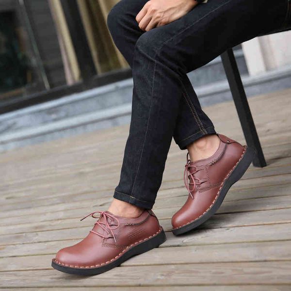 dress shoes golden sapling fashion men's casual breathable flats leisure tooling work men classics handmade sewing male footwear 6, Black
dress shoes golden sapling fashion men's casual breathable flats leisure tooling work men classics handmade sewing male footwear 6, Black