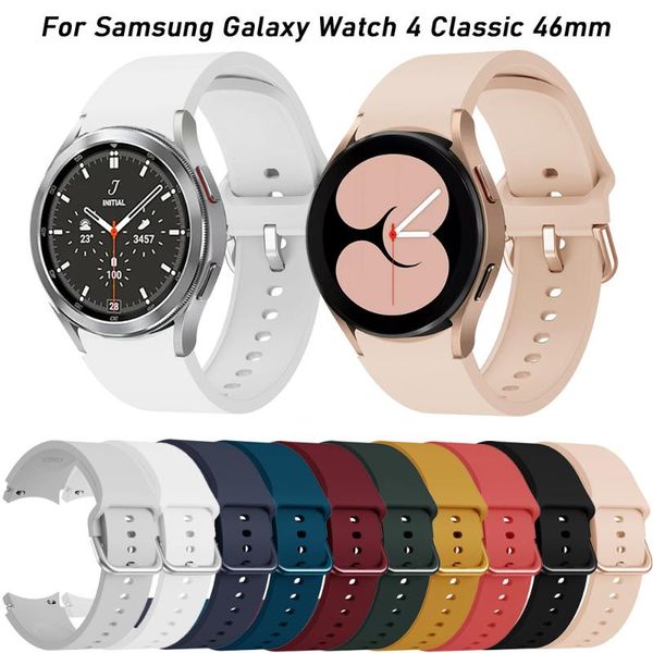 watch bands 20mm silicone strap smart watches for samsung galaxy watch4 40 44mm/classic 42 46mm bracelet quick fit accessories correa wrist, Black;brown
watch bands 20mm silicone strap smart watches for samsung galaxy watch4 40 44mm/classic 42 46mm bracelet quick fit accessories correa wrist, Black;brown