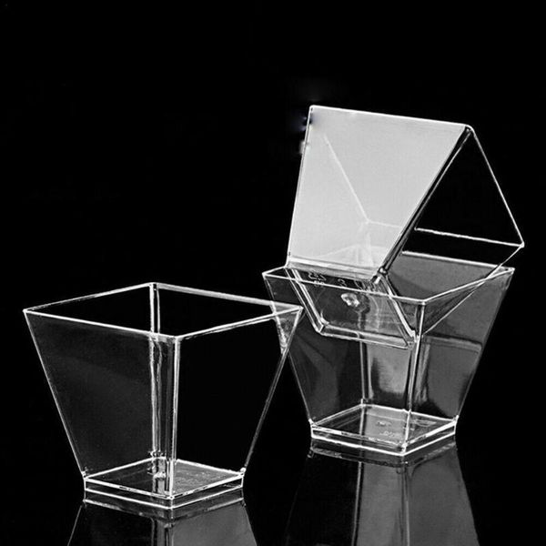 disposable cups & straws plastic dessert mousse cup clear portion transparent trapezoidal food container for jelly yogurt baking
disposable cups & straws plastic dessert mousse cup clear portion transparent trapezoidal food container for jelly yogurt baking