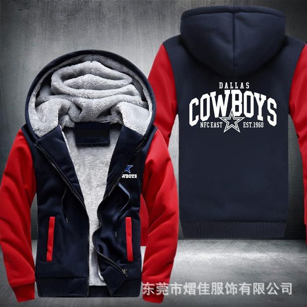 men's hoodies & sweatshirts logo cowboys winter jacket cotton warm casual sweatshirt male thicken coats hoodie size m~6xl, Black
men's hoodies & sweatshirts logo cowboys winter jacket cotton warm casual sweatshirt male thicken coats hoodie size m~6xl, Black