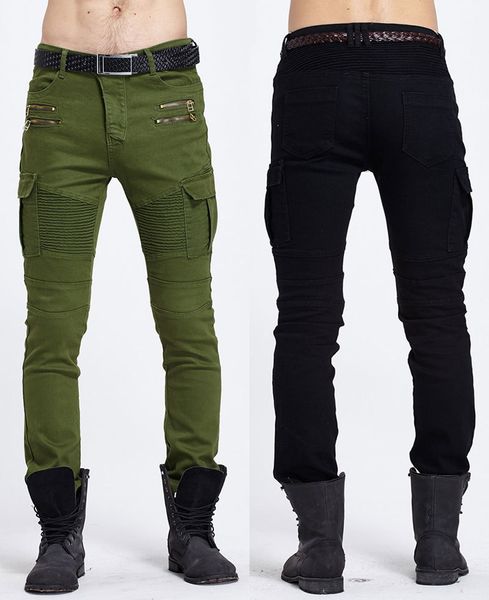 men's jeans mens skinny jeans runway slim elastic denim biker hiphop pants washed ywdu, Blue
men's jeans mens skinny jeans runway slim elastic denim biker hiphop pants washed ywdu, Blue