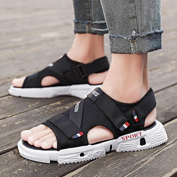 sandals summer men's breathable outdoor casual mesh handmade non-slip sneakers men beach sandalia masculina, Black
sandals summer men's breathable outdoor casual mesh handmade non-slip sneakers men beach sandalia masculina, Black