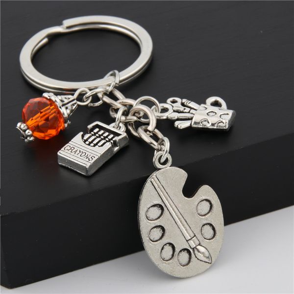 10pcpainters tools-palette&brush keychain with bead jewelry tibetan silver color charm pendant keyring jewelry e1669/e1701
10pcpainters tools-palette&brush keychain with bead jewelry tibetan silver color charm pendant keyring jewelry e1669/e1701