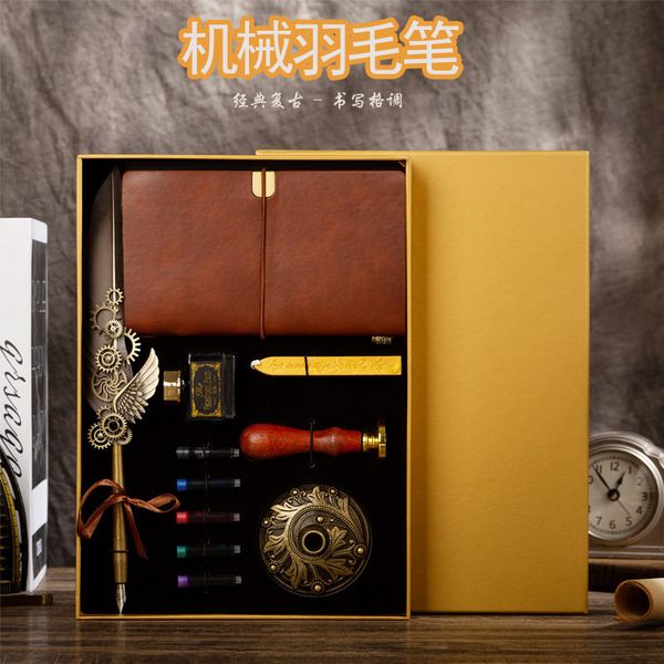 feather european pen goose gift box set creative enterprise 
feather european pen goose gift box set creative enterprise