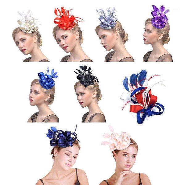 ladies boutique ribbon bowknot fascinators hat vintage glitter solid color feather banquet wedding party duckbill hair clips1
ladies boutique ribbon bowknot fascinators hat vintage glitter solid color feather banquet wedding party duckbill hair clips1