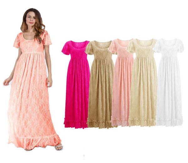 maternity dresses lace pregnant women ruffles short-sleeved one piece long skirt pography feifei sleeve, White
maternity dresses lace pregnant women ruffles short-sleeved one piece long skirt pography feifei sleeve, White