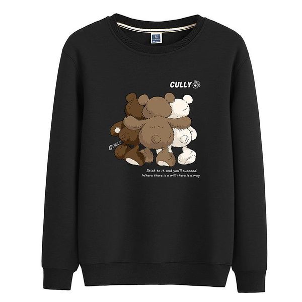 men's hoodies & sweatshirts loose sweater round neck spring and autumn casual long-sleeved pullover, Black
men's hoodies & sweatshirts loose sweater round neck spring and autumn casual long-sleeved pullover, Black