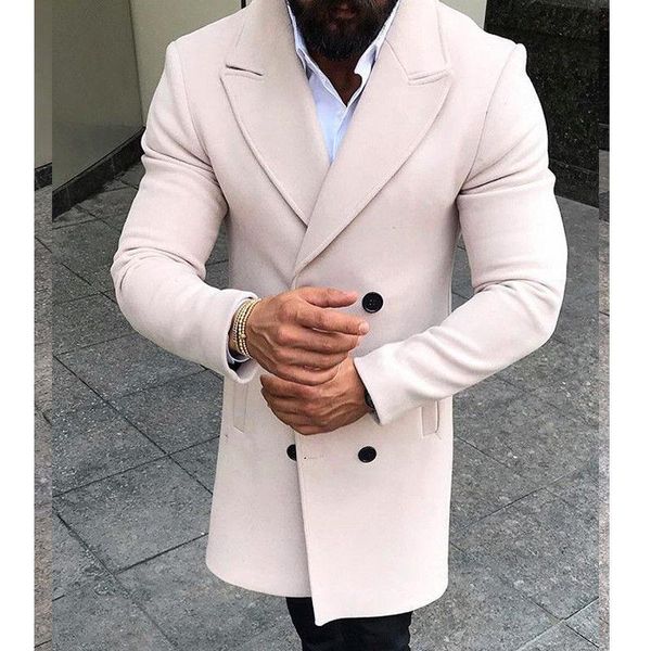 men's trench coats fashion mens winter coat double breasted warm outwear long jacket formal overcoat peacoat black pink gray beige, Tan;black
men's trench coats fashion mens winter coat double breasted warm outwear long jacket formal overcoat peacoat black pink gray beige, Tan;black