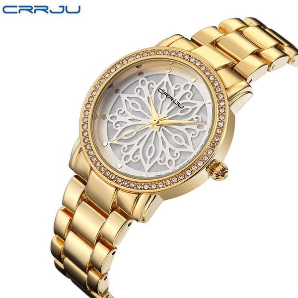 wristwatches crrju 2109 fashion steel wrist woman watch ladies gold diamond dress clock female, Slivery;brown
wristwatches crrju 2109 fashion steel wrist woman watch ladies gold diamond dress clock female, Slivery;brown