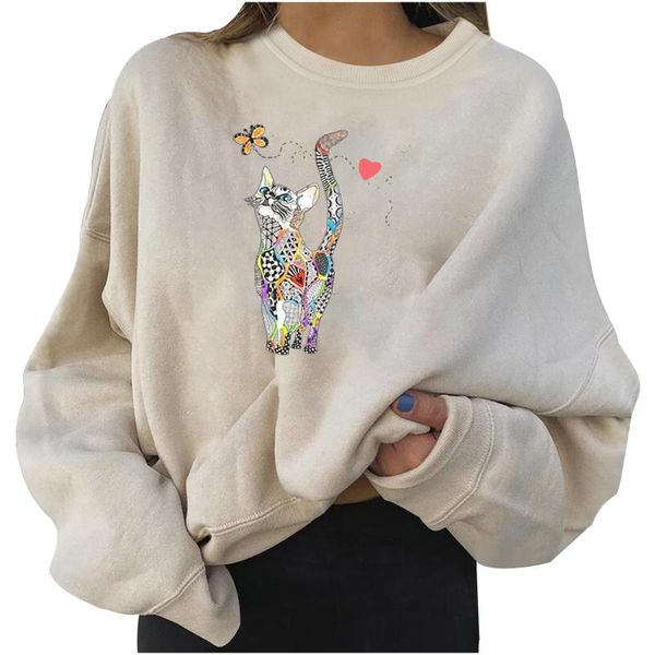 women's hoodies & sweatshirts women sweatshirt ladies cute cat printed casual pullovers girls long sleeve spring autumn winter plus siz, Black
women's hoodies & sweatshirts women sweatshirt ladies cute cat printed casual pullovers girls long sleeve spring autumn winter plus siz, Black
