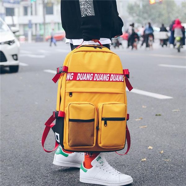 backpack gang feng letters wild minimalist female korean harajuku male version of the campus street tide
backpack gang feng letters wild minimalist female korean harajuku male version of the campus street tide