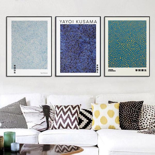paintings yayoi kusama artwork exhibition posters gallery wall art pictures light infinity dots canvas painting living room home decor
paintings yayoi kusama artwork exhibition posters gallery wall art pictures light infinity dots canvas painting living room home decor