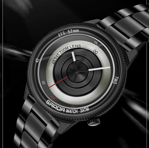 wristwatches sanda watch pographer series fashion trend men's quartz cool korean style creative personality meskie 2021, Slivery;brown
wristwatches sanda watch pographer series fashion trend men's quartz cool korean style creative personality meskie 2021, Slivery;brown