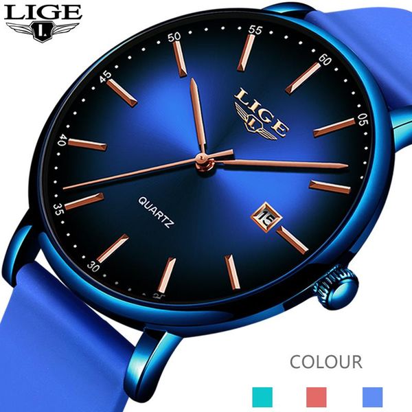 wristwatches 2021 mens watches lige blue waterproof ultra thin date simple casual quartz watch men sports clock, Slivery;brown
wristwatches 2021 mens watches lige blue waterproof ultra thin date simple casual quartz watch men sports clock, Slivery;brown