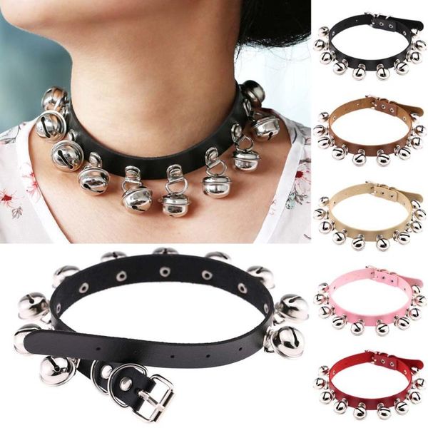chokers explosive european style personality exaggerated bells pu leather collar neck chain strap clavicle necklace, Golden;silver
chokers explosive european style personality exaggerated bells pu leather collar neck chain strap clavicle necklace, Golden;silver