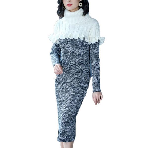 casual dresses autumn outfit women long sleeve knitting sweater elastic knitwear vogue vintage retro elegant dress lady vestidos, Black;gray
casual dresses autumn outfit women long sleeve knitting sweater elastic knitwear vogue vintage retro elegant dress lady vestidos, Black;gray