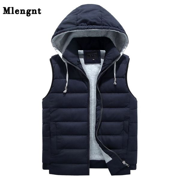 men 4xl-8xl parka hooded vest winter autumn thick warm casual windbreaker baggy padded outerwear waistcoat sleeveless jacket 211111, Black;white 
men 4xl-8xl parka hooded vest winter autumn thick warm casual windbreaker baggy padded outerwear waistcoat sleeveless jacket 211111, Black;white