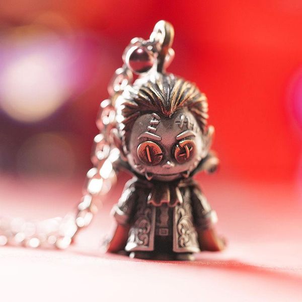 chains doll personality retro fashion men and women silver necklace pendant jewelry accessories
chains doll personality retro fashion men and women silver necklace pendant jewelry accessories