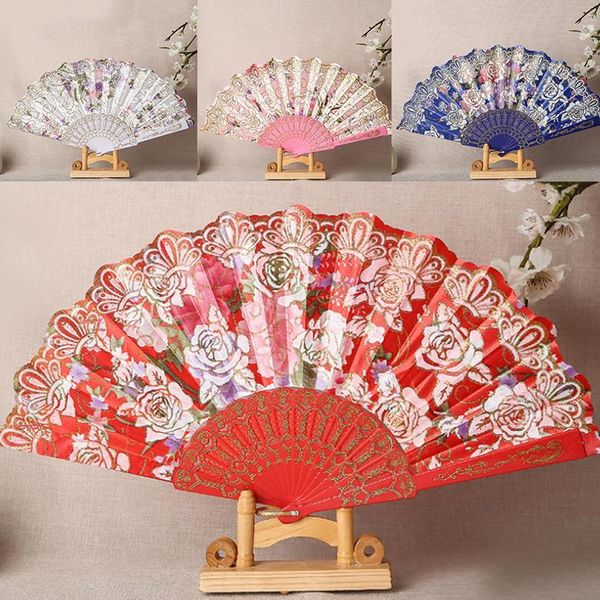 1pc chinese folding fan dance party lady hand wedding po props lace silk flower favor
1pc chinese folding fan dance party lady hand wedding po props lace silk flower favor