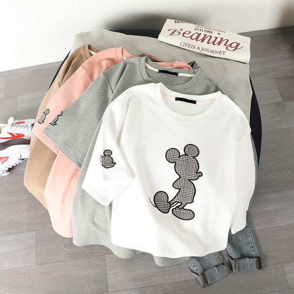 summer style korean white cartoon pure cotton short-sleeved t-shirt women loose half-sleeved women's
summer style korean white cartoon pure cotton short-sleeved t-shirt women loose half-sleeved women's