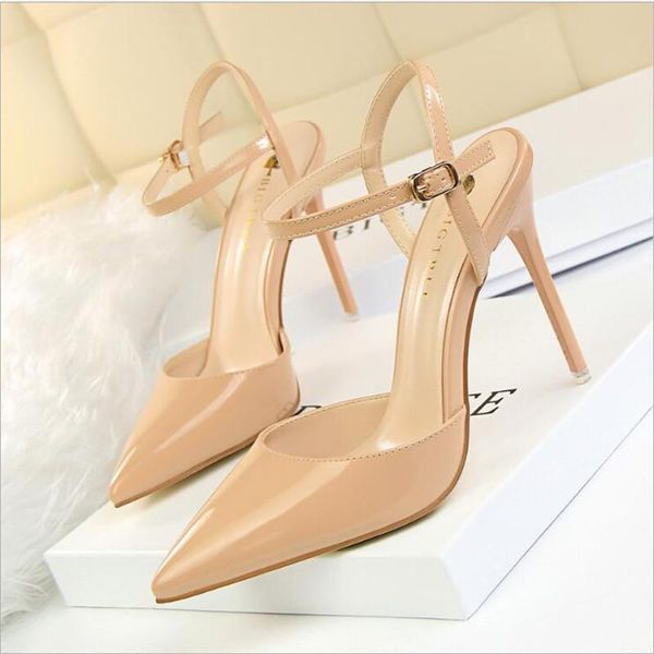 dress shoes bigtree women pointed toe high heels woman shallow slingback pumps ladies buckle strap party wedding stilettos, Black
dress shoes bigtree women pointed toe high heels woman shallow slingback pumps ladies buckle strap party wedding stilettos, Black