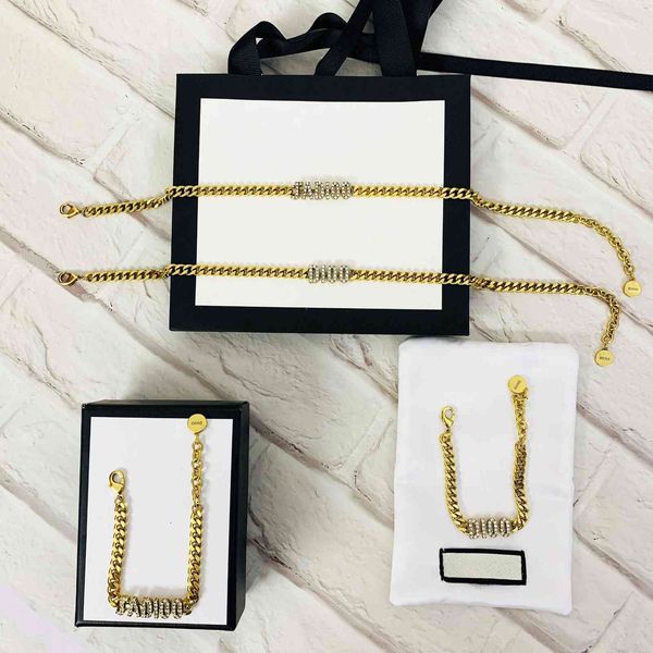 special offer 2021 luxury designer jewelry / 2021 new diamond inlaid letter necklace women's net red high version temperament bracelet, White
special offer 2021 luxury designer jewelry / 2021 new diamond inlaid letter necklace women's net red high version temperament bracelet, White