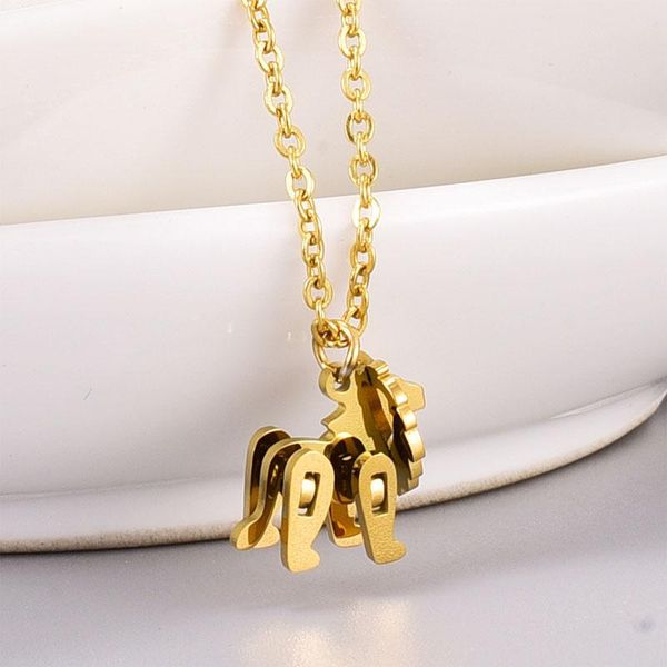 pendant necklaces 2021 trend fashion stainless steel movable brick toys lion chain necklace for women streetwear party jewelry gift, Silver
pendant necklaces 2021 trend fashion stainless steel movable brick toys lion chain necklace for women streetwear party jewelry gift, Silver