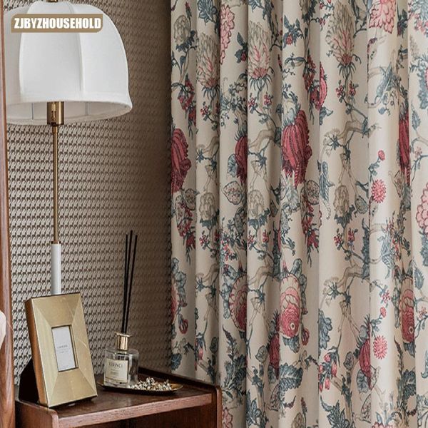 curtain & drapes american curtains for living dining room bedroom pastoral printing window
curtain & drapes american curtains for living dining room bedroom pastoral printing window