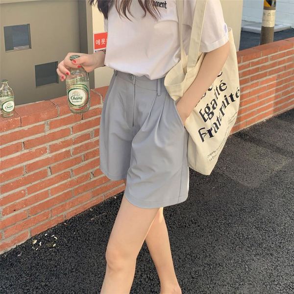 women's shorts alien kitty 2021 summer ladies thin high waist solid color casual fashion wide legs all-match classic loose, White;black
women's shorts alien kitty 2021 summer ladies thin high waist solid color casual fashion wide legs all-match classic loose, White;black
