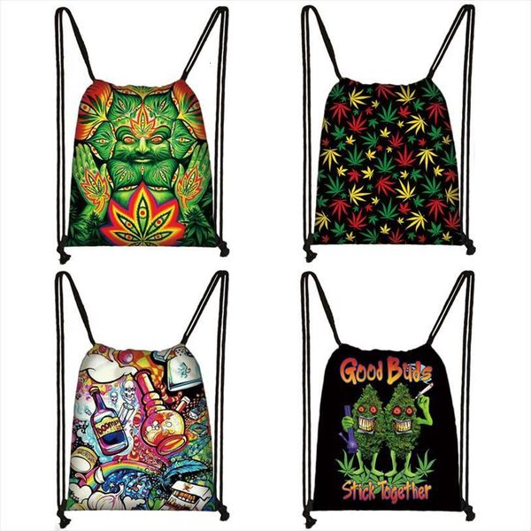 funny smoke weeds print backpack women men travel bag fashion canvas storage big capacity drawstring bags shoes holder
funny smoke weeds print backpack women men travel bag fashion canvas storage big capacity drawstring bags shoes holder