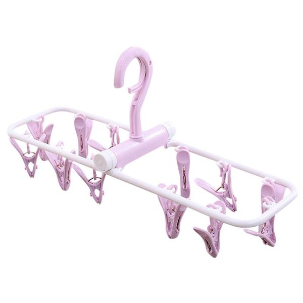 hangers & racks pp clothes rack 12 clip folding drying underwear socks multi-functional fodable oct22
hangers & racks pp clothes rack 12 clip folding drying underwear socks multi-functional fodable oct22